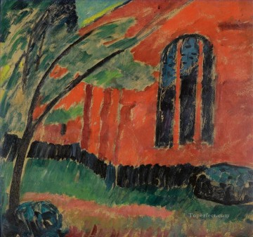 IGLESIA KIRCHE IM PREROW EN PREROW Alexej von Jawlensky Expresionismo Pinturas al óleo